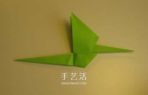 手工折紙翼龍的步驟圖 翼龍的折法圖解過程 -  www.rpnrmr.com