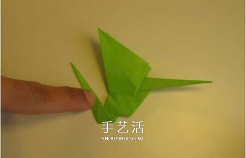 手工折紙翼龍的步驟圖 翼龍的折法圖解過程 -  www.rpnrmr.com