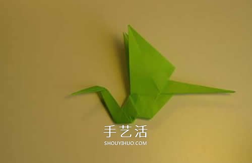 手工折紙翼龍的步驟圖 翼龍的折法圖解過程 -  www.rpnrmr.com