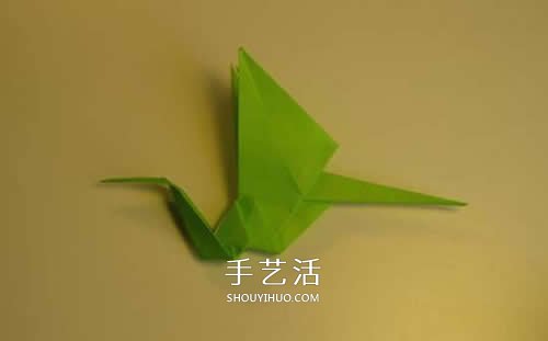 手工折紙翼龍的步驟圖 翼龍的折法圖解過程 -  www.rpnrmr.com