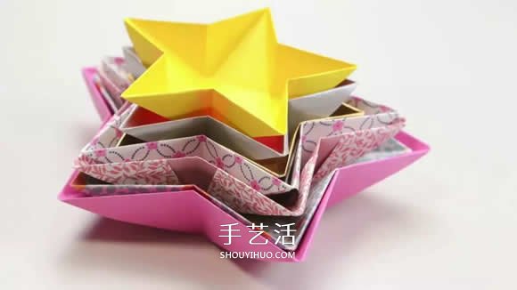 五角星糖果盤的折法 怎么折五角星紙盤圖解 -  www.rpnrmr.com