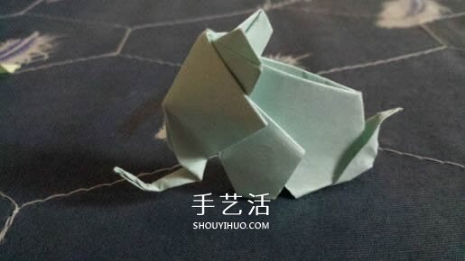 立體大象怎么折圖解 折紙站立大象的折法 -  www.rpnrmr.com