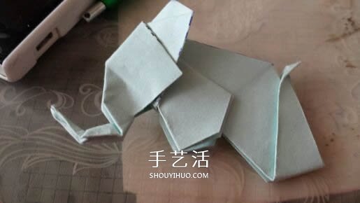 立體大象怎么折圖解 折紙站立大象的折法 -  www.rpnrmr.com