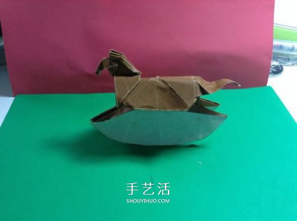 玩具木馬的折法圖解 折紙木馬的方法教程 -  www.rpnrmr.com