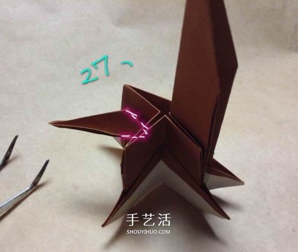 玩具木馬的折法圖解 折紙木馬的方法教程 -  www.rpnrmr.com