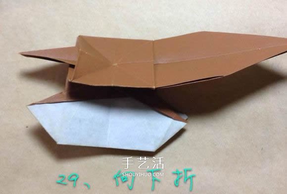 玩具木馬的折法圖解 折紙木馬的方法教程 -  www.rpnrmr.com