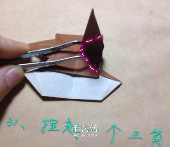 玩具木馬的折法圖解 折紙木馬的方法教程 -  www.rpnrmr.com