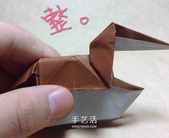 玩具木馬的折法圖解 折紙木馬的方法教程 -  www.rpnrmr.com