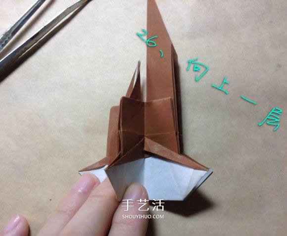 玩具木馬的折法圖解 折紙木馬的方法教程 -  www.rpnrmr.com