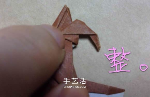 玩具木馬的折法圖解 折紙木馬的方法教程 -  www.rpnrmr.com