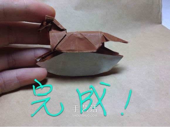 玩具木馬的折法圖解 折紙木馬的方法教程 -  www.rpnrmr.com