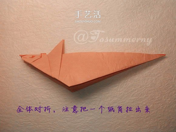 怎么折紙老鼠的圖解 立體小老鼠的折法步驟 -  www.rpnrmr.com