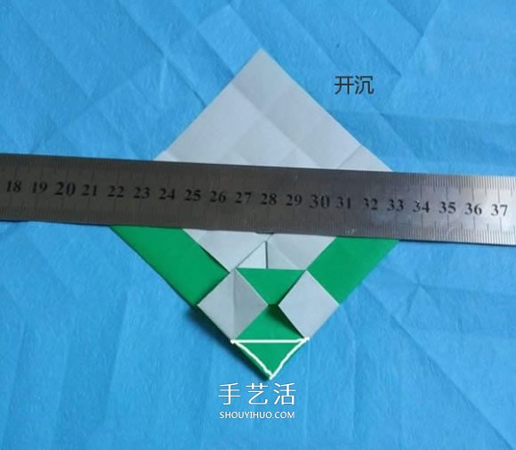 手工小貓的折紙步驟圖 可愛小貓的折法圖解 -  www.rpnrmr.com