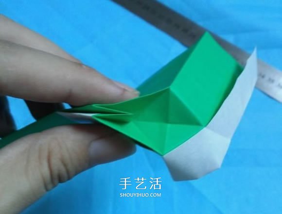 手工小貓的折紙步驟圖 可愛小貓的折法圖解 -  www.rpnrmr.com
