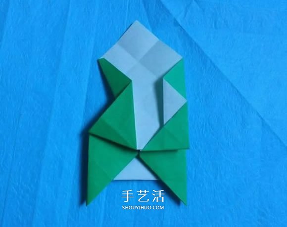 手工小貓的折紙步驟圖 可愛小貓的折法圖解 -  www.rpnrmr.com