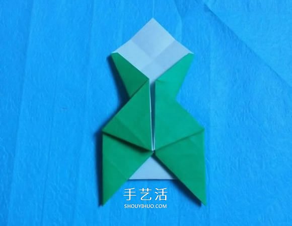 手工小貓的折紙步驟圖 可愛小貓的折法圖解 -  www.rpnrmr.com