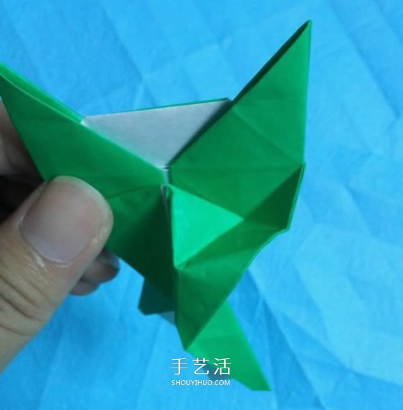 手工小貓的折紙步驟圖 可愛小貓的折法圖解 -  www.rpnrmr.com
