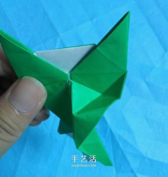 手工小貓的折紙步驟圖 可愛小貓的折法圖解 -  www.rpnrmr.com
