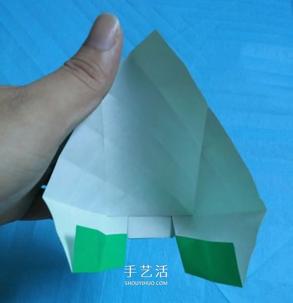 手工小貓的折紙步驟圖 可愛小貓的折法圖解 -  www.rpnrmr.com