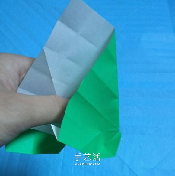 手工小貓的折紙步驟圖 可愛小貓的折法圖解 -  www.rpnrmr.com