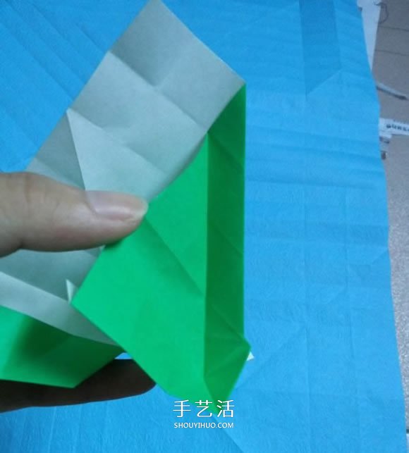 手工小貓的折紙步驟圖 可愛小貓的折法圖解 -  www.rpnrmr.com