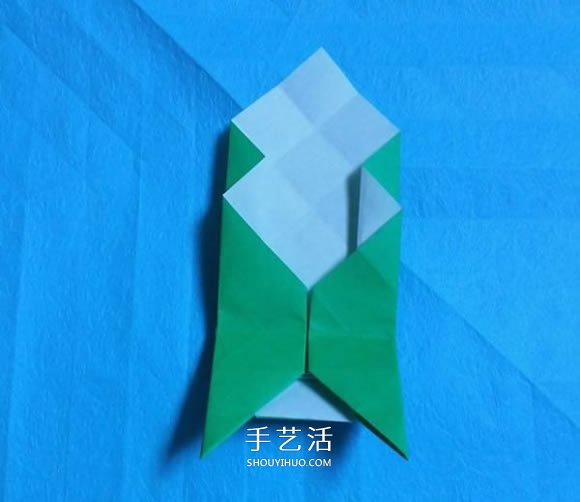 手工小貓的折紙步驟圖 可愛小貓的折法圖解 -  www.rpnrmr.com