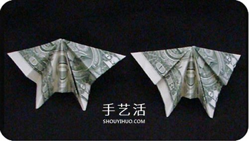 美元折紙蝴蝶圖解教程 怎么用美元紙幣折蝴蝶 -  www.rpnrmr.com