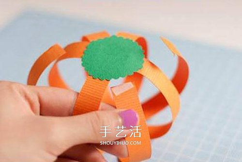 卡紙南瓜手工制作教程 也可以改造成燈籠！ -  www.rpnrmr.com