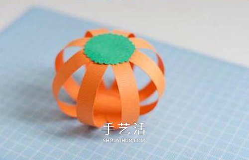 卡紙南瓜手工制作教程 也可以改造成燈籠！ -  www.rpnrmr.com