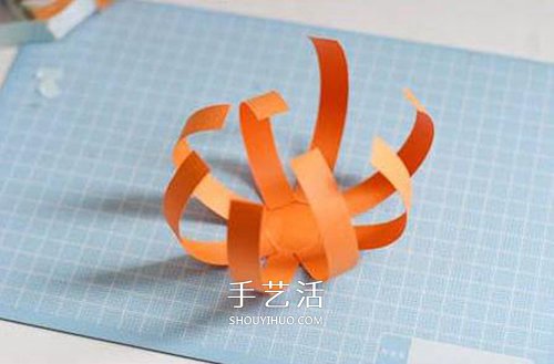 卡紙南瓜手工制作教程 也可以改造成燈籠！ -  www.rpnrmr.com