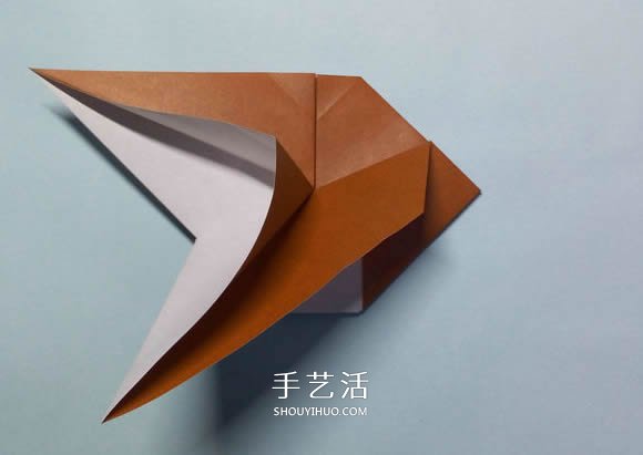 折紙母雞的方法圖解 怎么折母雞的折法步驟 -  www.rpnrmr.com