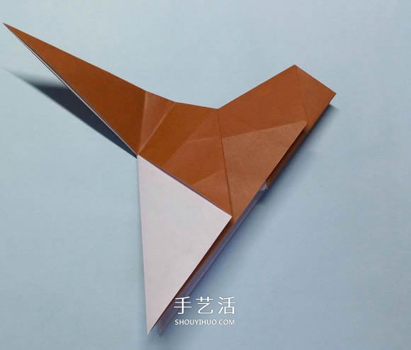 折紙母雞的方法圖解 怎么折母雞的折法步驟 -  www.rpnrmr.com