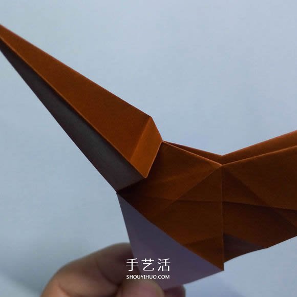 折紙母雞的方法圖解 怎么折母雞的折法步驟 -  www.rpnrmr.com