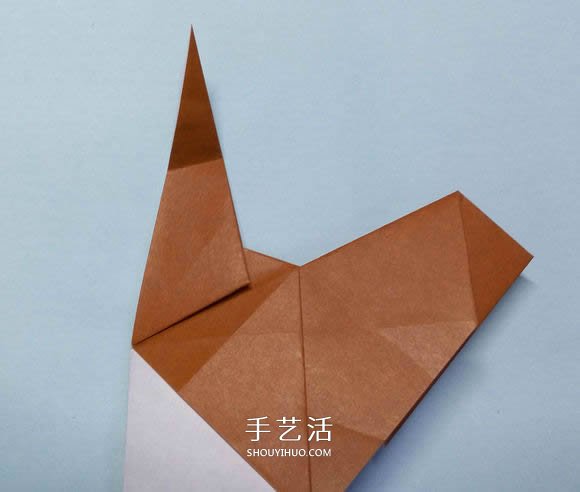 折紙母雞的方法圖解 怎么折母雞的折法步驟 -  www.rpnrmr.com