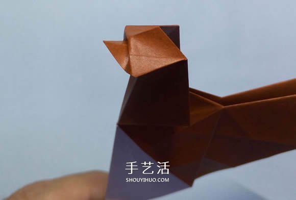 折紙母雞的方法圖解 怎么折母雞的折法步驟 -  www.rpnrmr.com