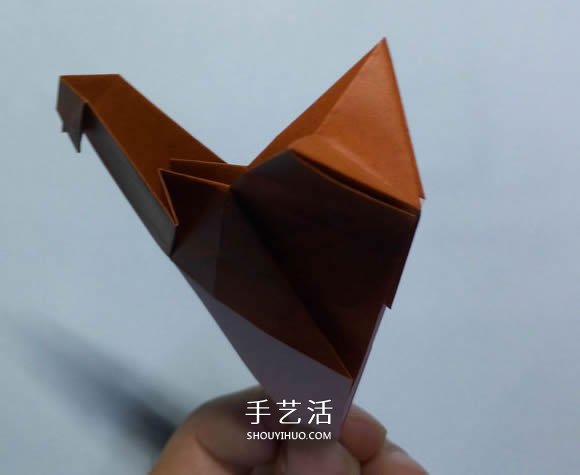 折紙母雞的方法圖解 怎么折母雞的折法步驟 -  www.rpnrmr.com
