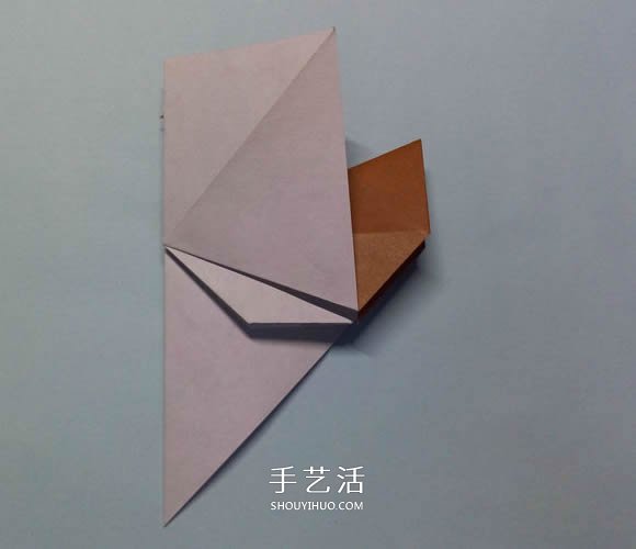 折紙母雞的方法圖解 怎么折母雞的折法步驟 -  www.rpnrmr.com