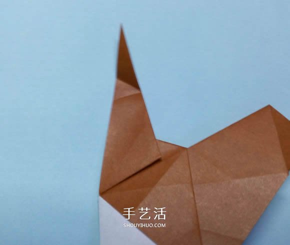 折紙母雞的方法圖解 怎么折母雞的折法步驟 -  www.rpnrmr.com