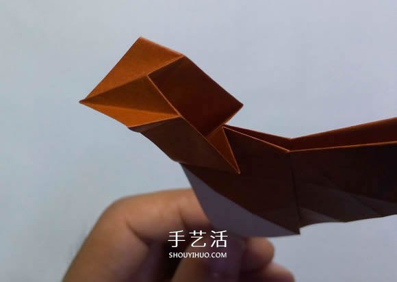 折紙母雞的方法圖解 怎么折母雞的折法步驟 -  www.rpnrmr.com