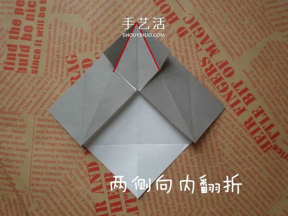 可愛(ài)小狗的折法圖解 手工折紙小狗的步驟圖 -  www.rpnrmr.com