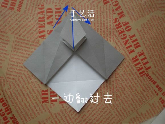 可愛(ài)小狗的折法圖解 手工折紙小狗的步驟圖 -  www.rpnrmr.com