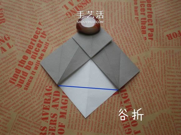 可愛(ài)小狗的折法圖解 手工折紙小狗的步驟圖 -  www.rpnrmr.com