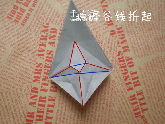 可愛(ài)小狗的折法圖解 手工折紙小狗的步驟圖 -  www.rpnrmr.com