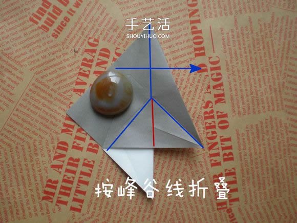 可愛(ài)小狗的折法圖解 手工折紙小狗的步驟圖 -  www.rpnrmr.com
