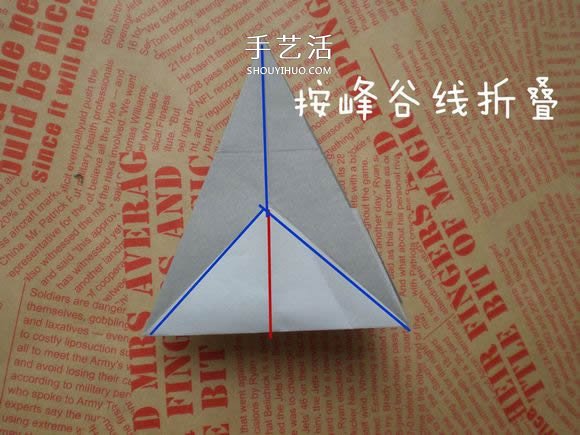可愛(ài)小狗的折法圖解 手工折紙小狗的步驟圖 -  www.rpnrmr.com