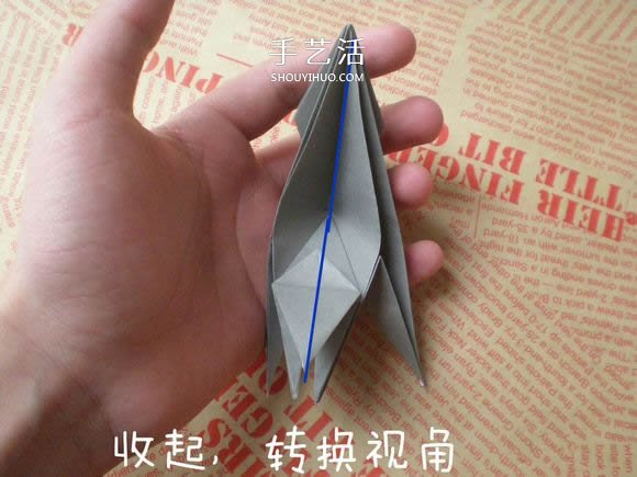 可愛(ài)小狗的折法圖解 手工折紙小狗的步驟圖 -  www.rpnrmr.com
