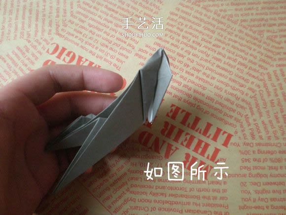 可愛(ài)小狗的折法圖解 手工折紙小狗的步驟圖 -  www.rpnrmr.com