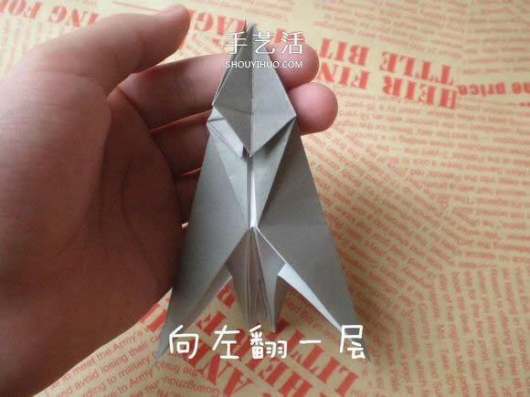 可愛(ài)小狗的折法圖解 手工折紙小狗的步驟圖 -  www.rpnrmr.com