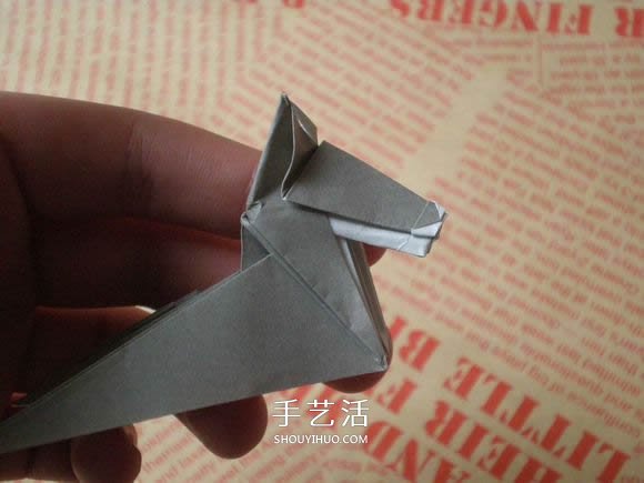 可愛(ài)小狗的折法圖解 手工折紙小狗的步驟圖 -  www.rpnrmr.com