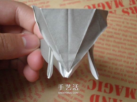 可愛(ài)小狗的折法圖解 手工折紙小狗的步驟圖 -  www.rpnrmr.com